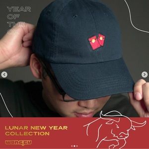 Wong Fu Lunar New Year Red Envelope Hat